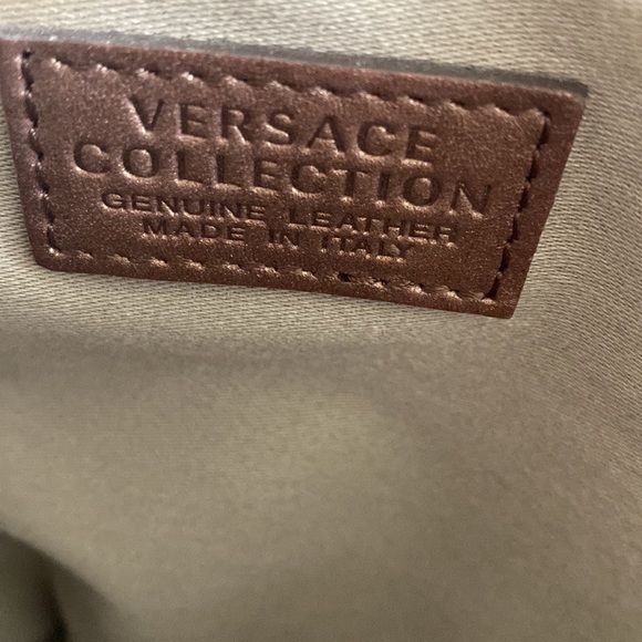Versace Collection Handbag Vitello Perlato - Picture 6 of 8